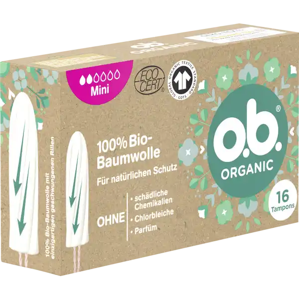 Organic Tampons Mini