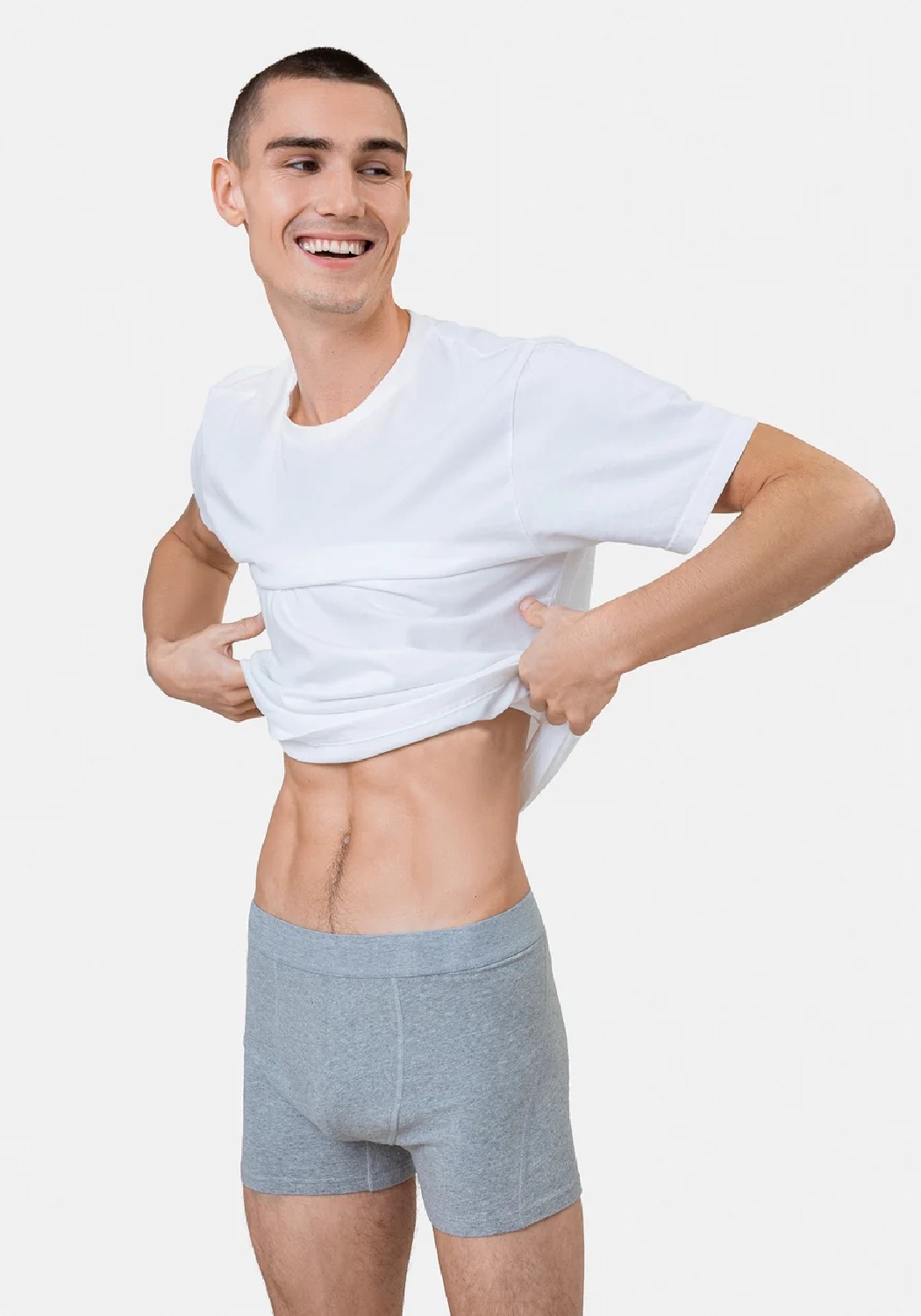 Colorful Standard Boxershorts Heather Grey