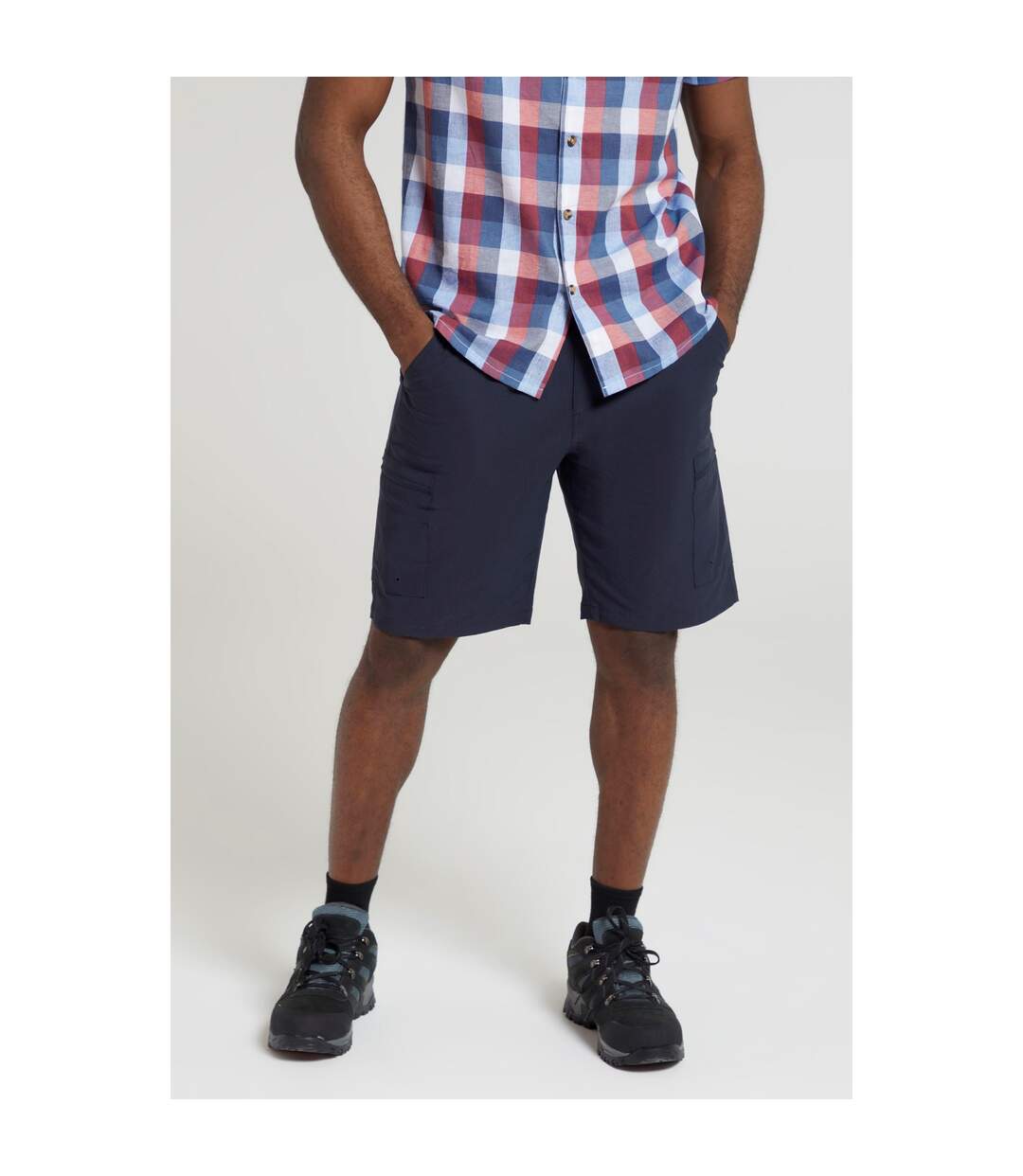 Mountain Warehouse - Short cargo TREK - Homme (Bleu marine) - UTMW245