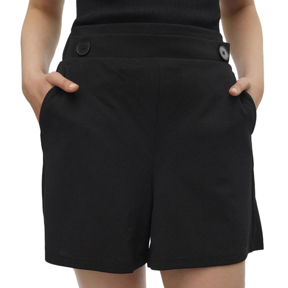 Vero Moda Short Noir Femme Vero Moda Liva