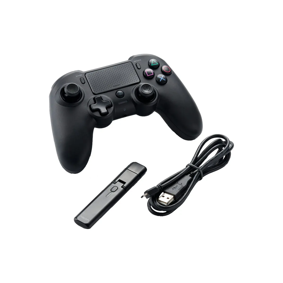 Nacon Manette PS4 Noire Sans fil