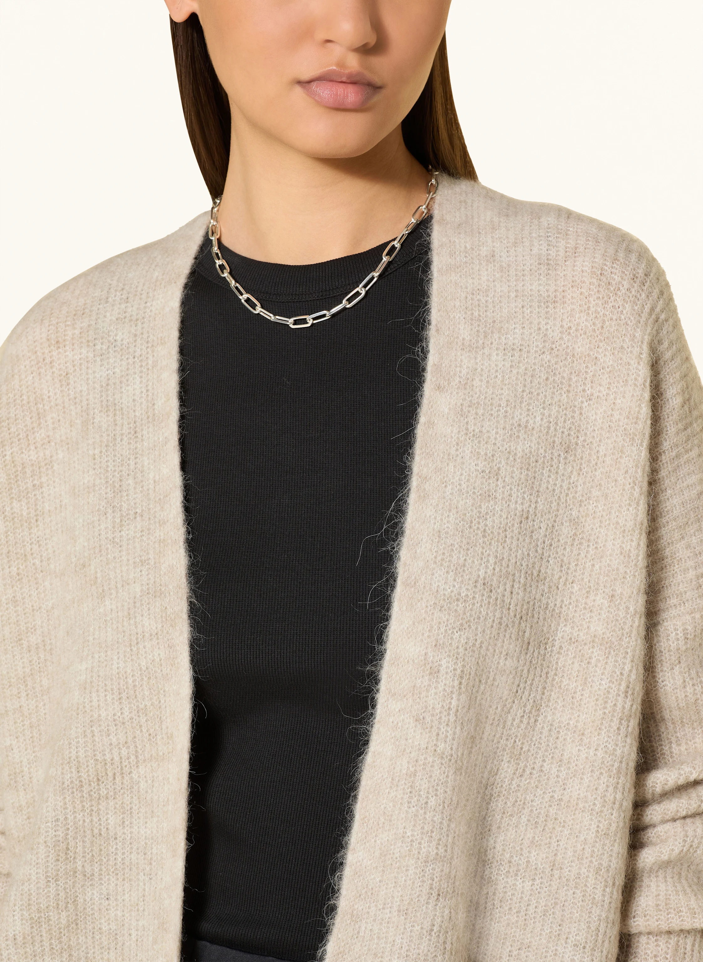 MOS MOSH Strickhülle MMTHORA mit Cashmere und Alpaka