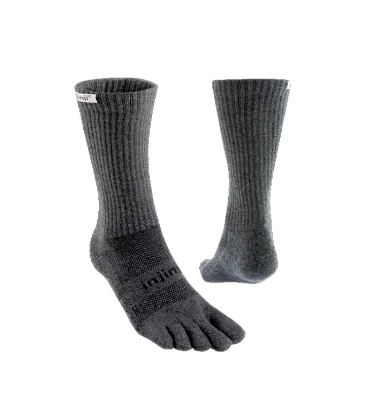Injinji Trail Midweight Crew Granite