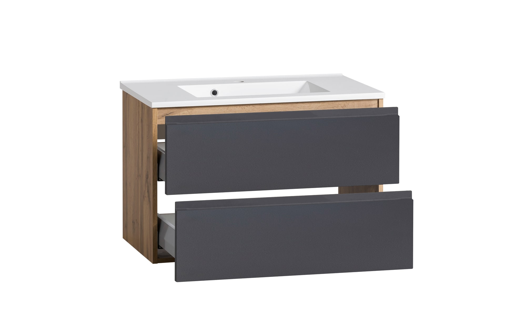 Bad-Waschtisch GENT grau 80cm