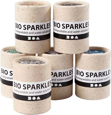 Creativ Company Bio-Glimmer Glitter 6-pack