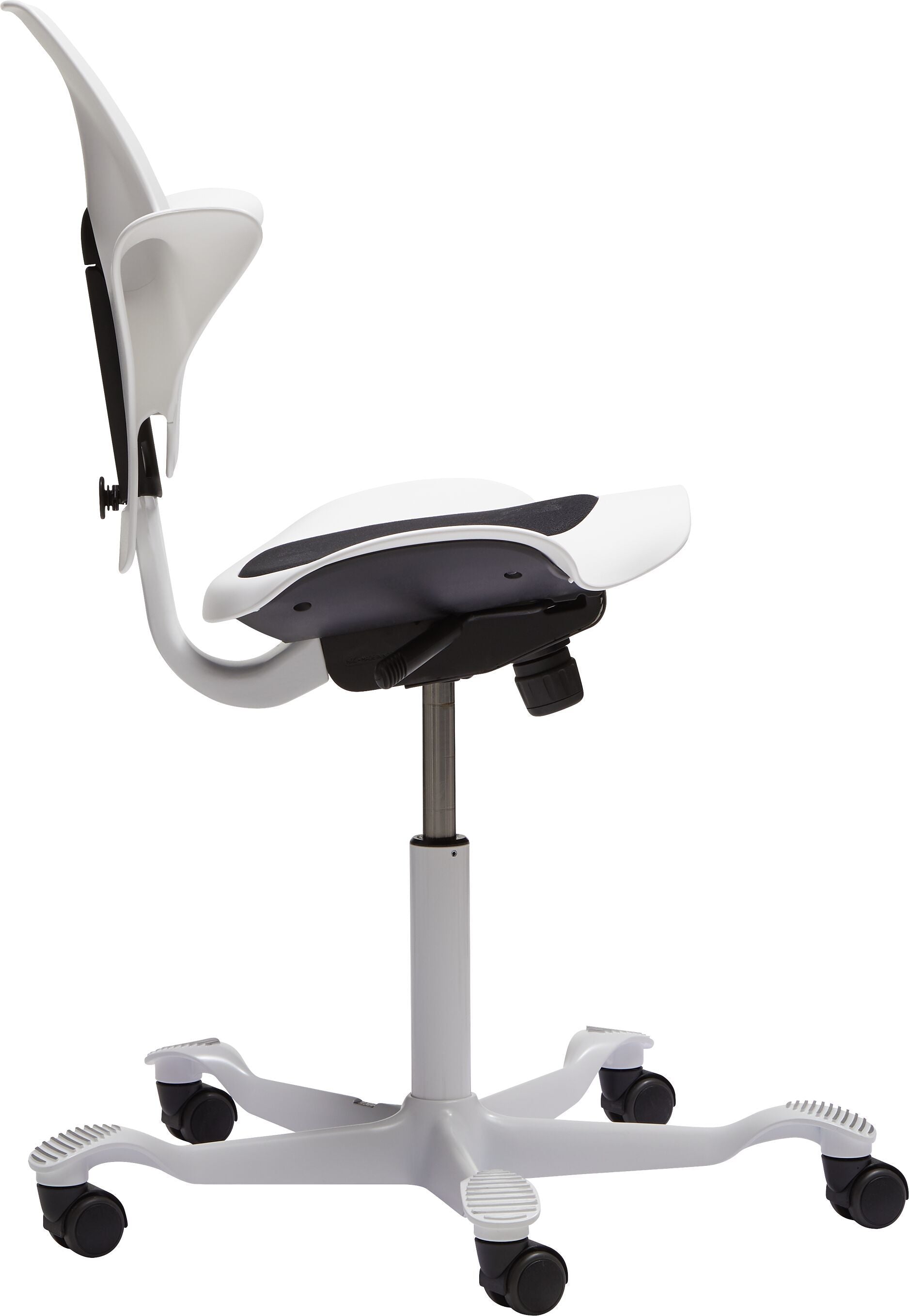 HAG CAPISCO PULS Bürostuhl - Weiss / B: 73.0 cm x T: 73.0 cm x H: 85.5 cm
