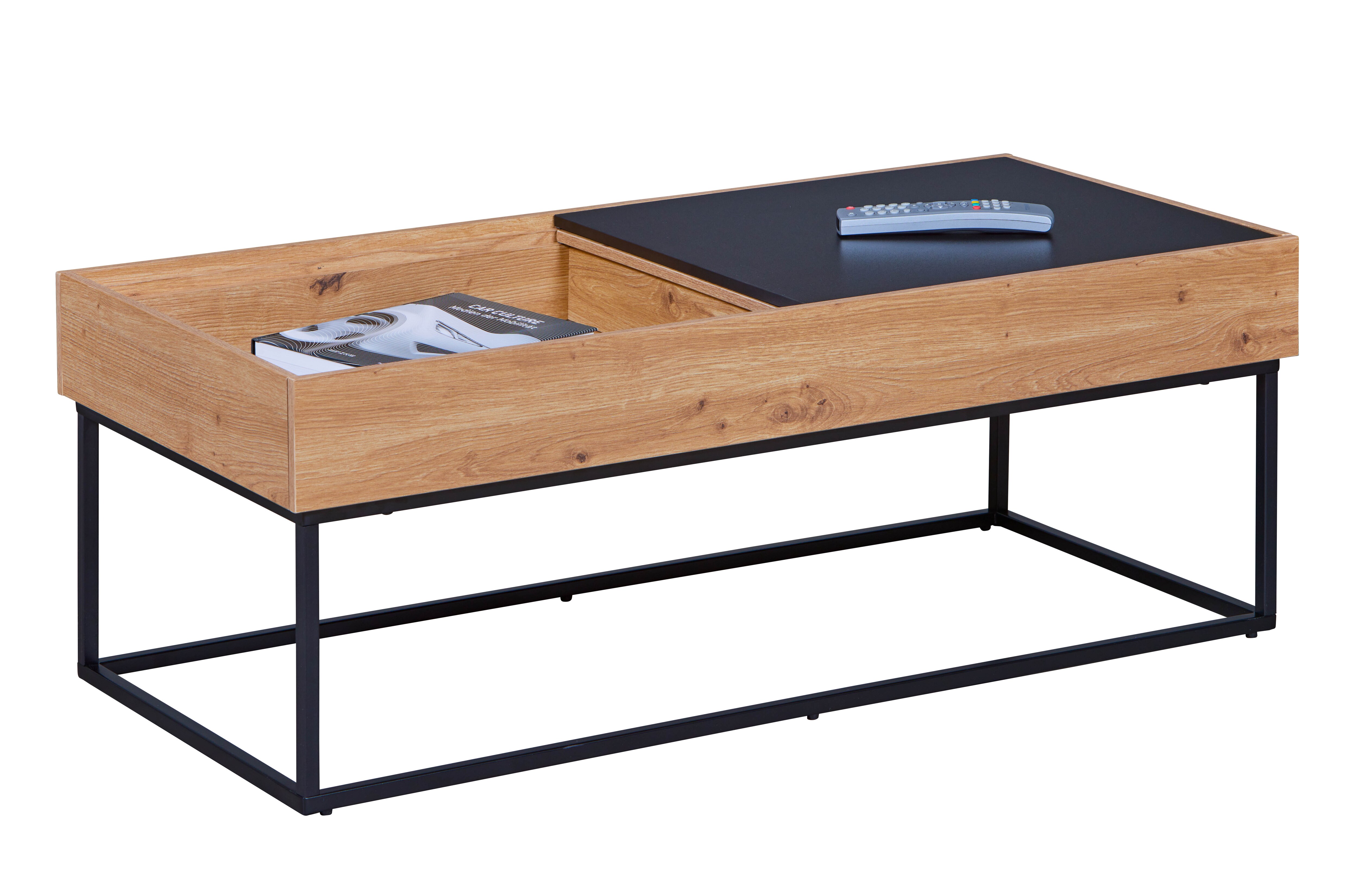 Inter Link Couchtisch Filora aus Holz und Metall