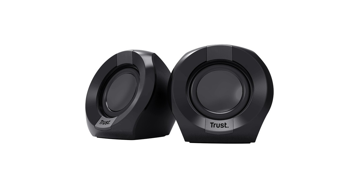TrustPolo 2.0 luidsprekerset pc-luidspreker  (Zwart)