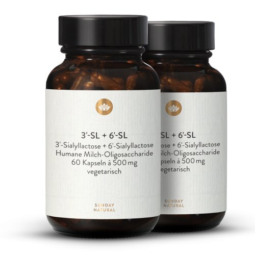 Sunday Natural Products  3’- + 6'-Sialyllactose Kapseln