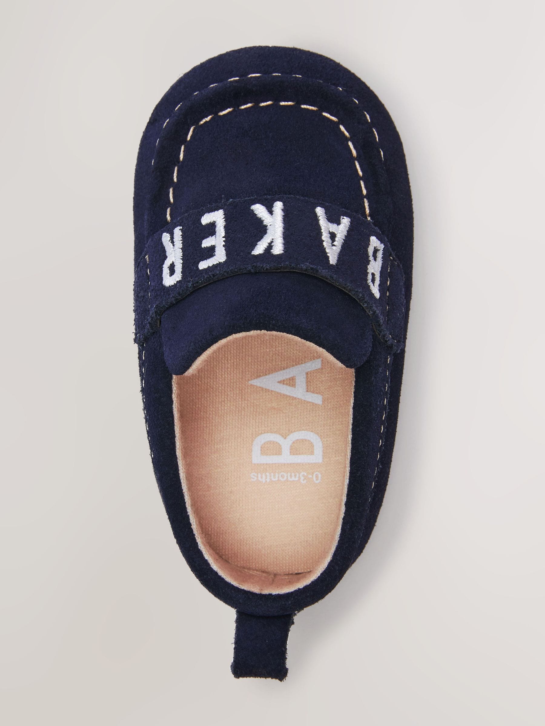 Marineblauw - Baker by Ted Baker - Padders loafers voor babyjongens