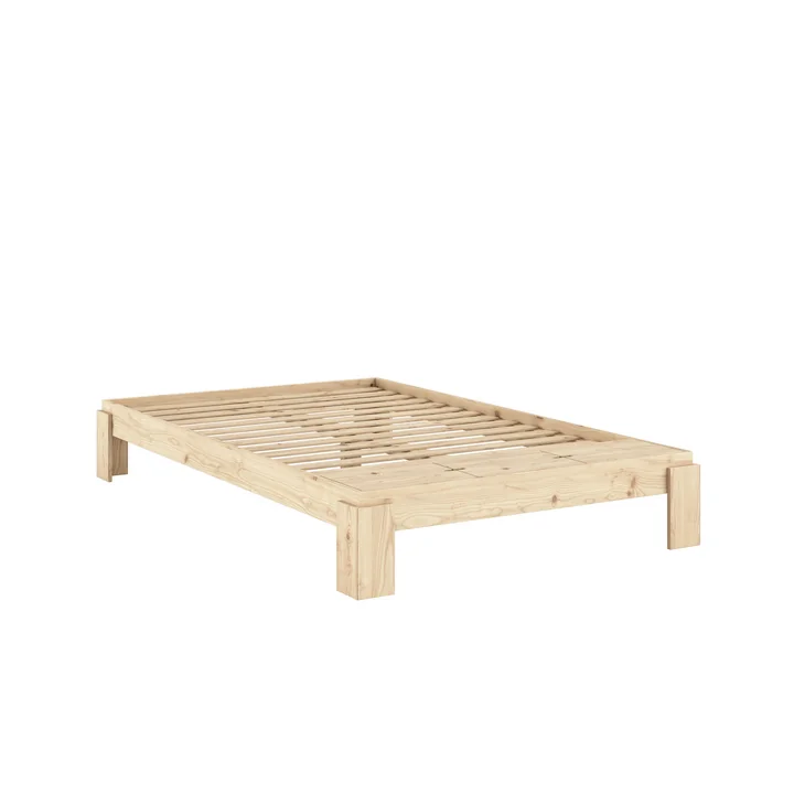 Karup Design - Layers Bett mit Bank 140 x 200 cm, Kiefer natur