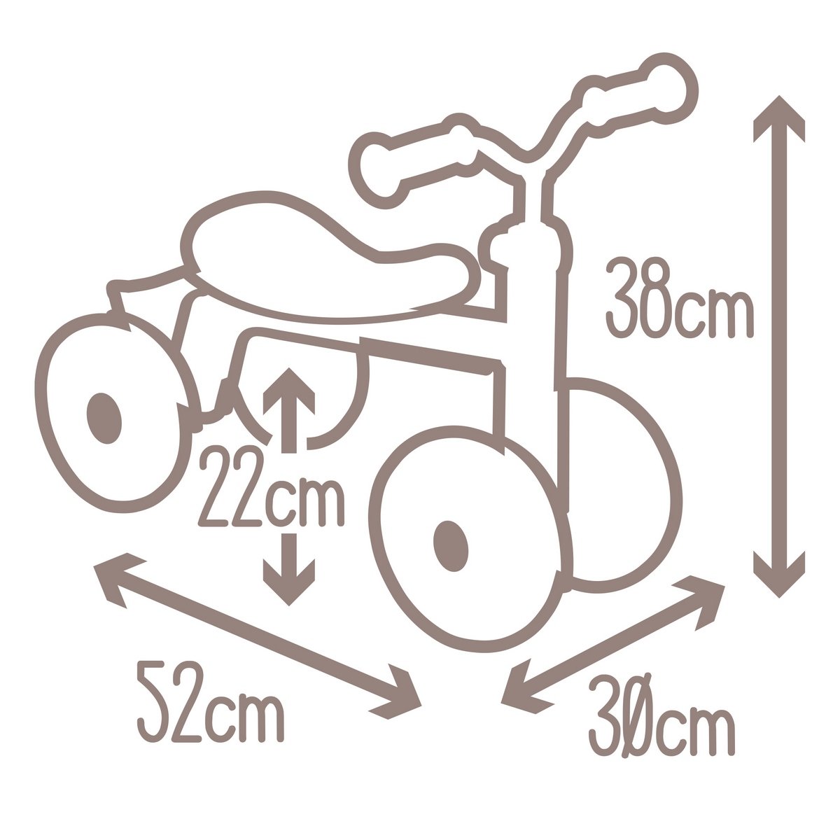 Porteur rookie rose