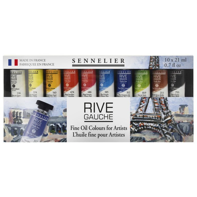Sennelier feine Ölfarbe Rive Gauche, Set