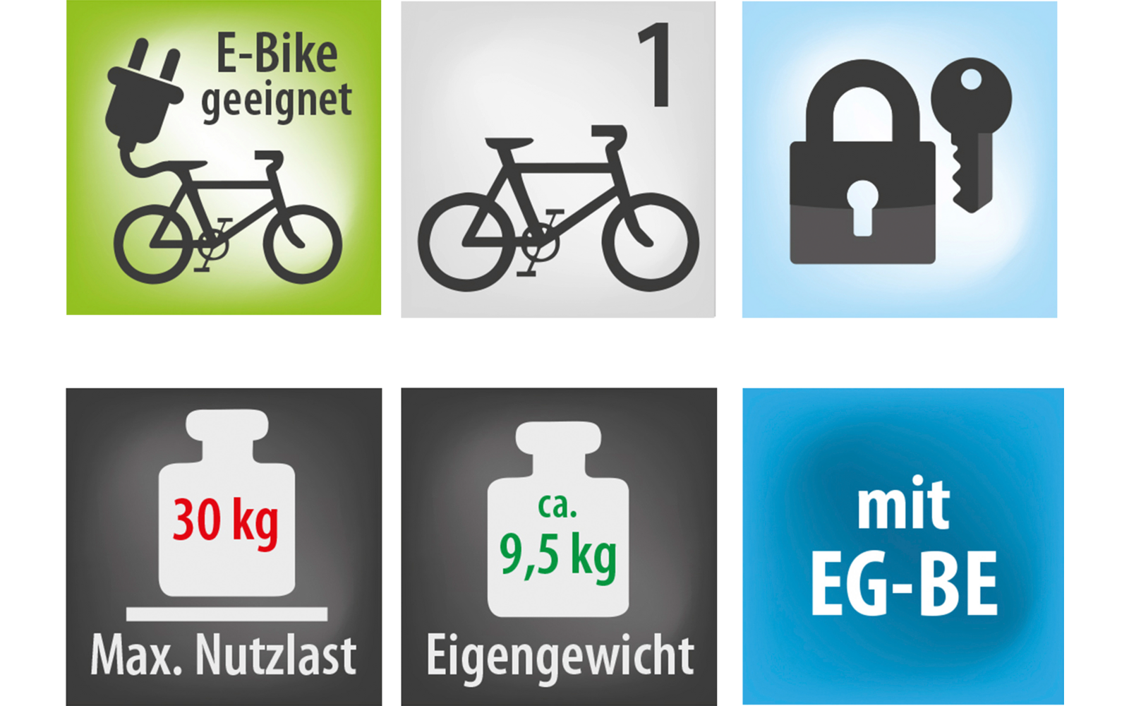 EUFAB Fahrradträger Crow 1