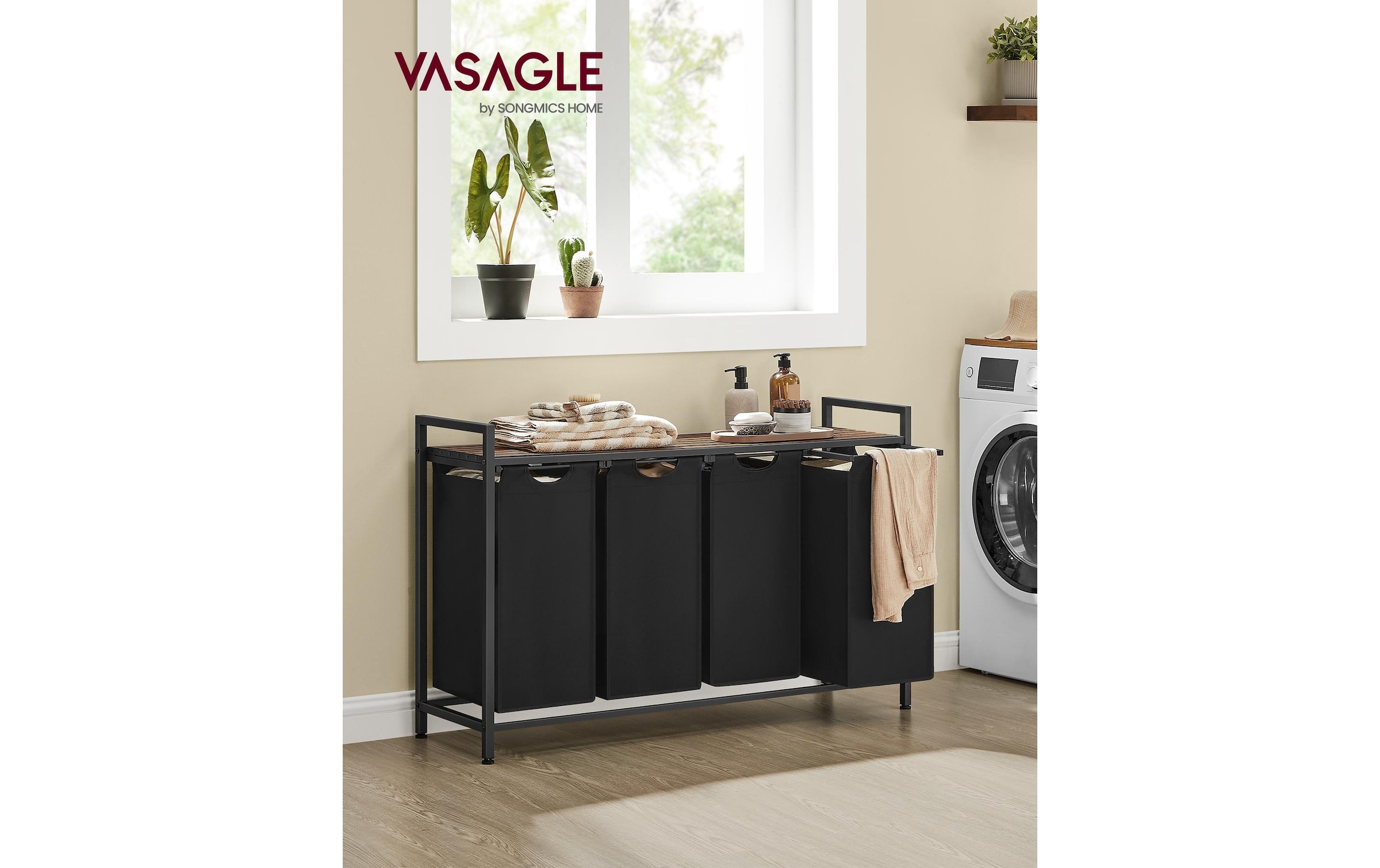 VASAGLE Wäschekorb »140 l«