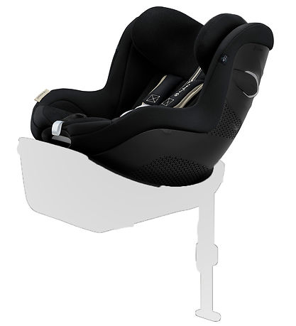 Cybex Autostol u. Base - Sirona G i-Size Plus - Moon Black