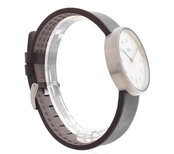 Braun Mens Braun Classic Brown White Watch BN0021WHBRG