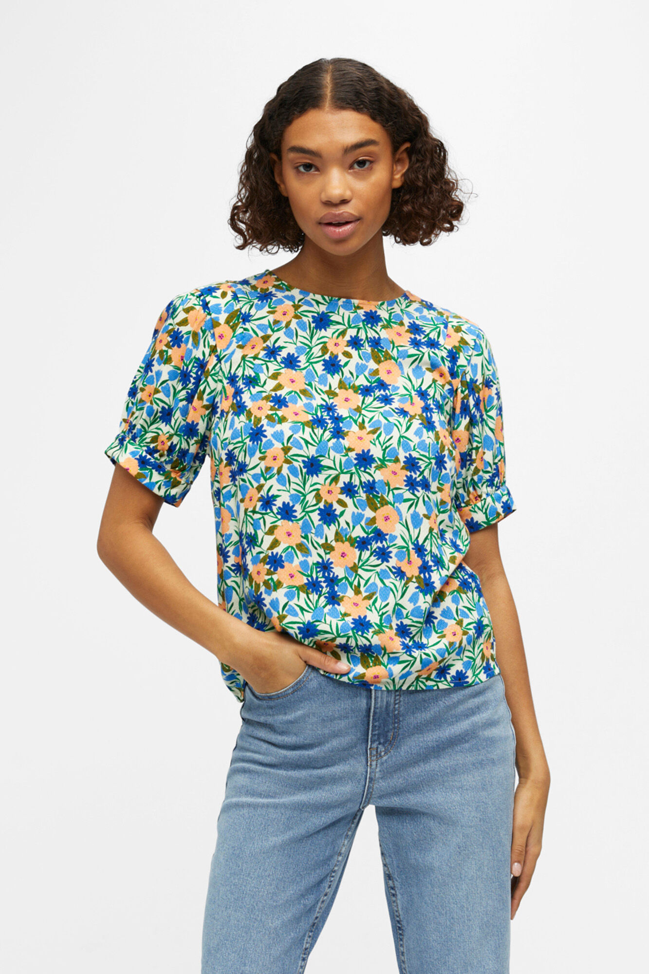 Blusa estampada - Branca