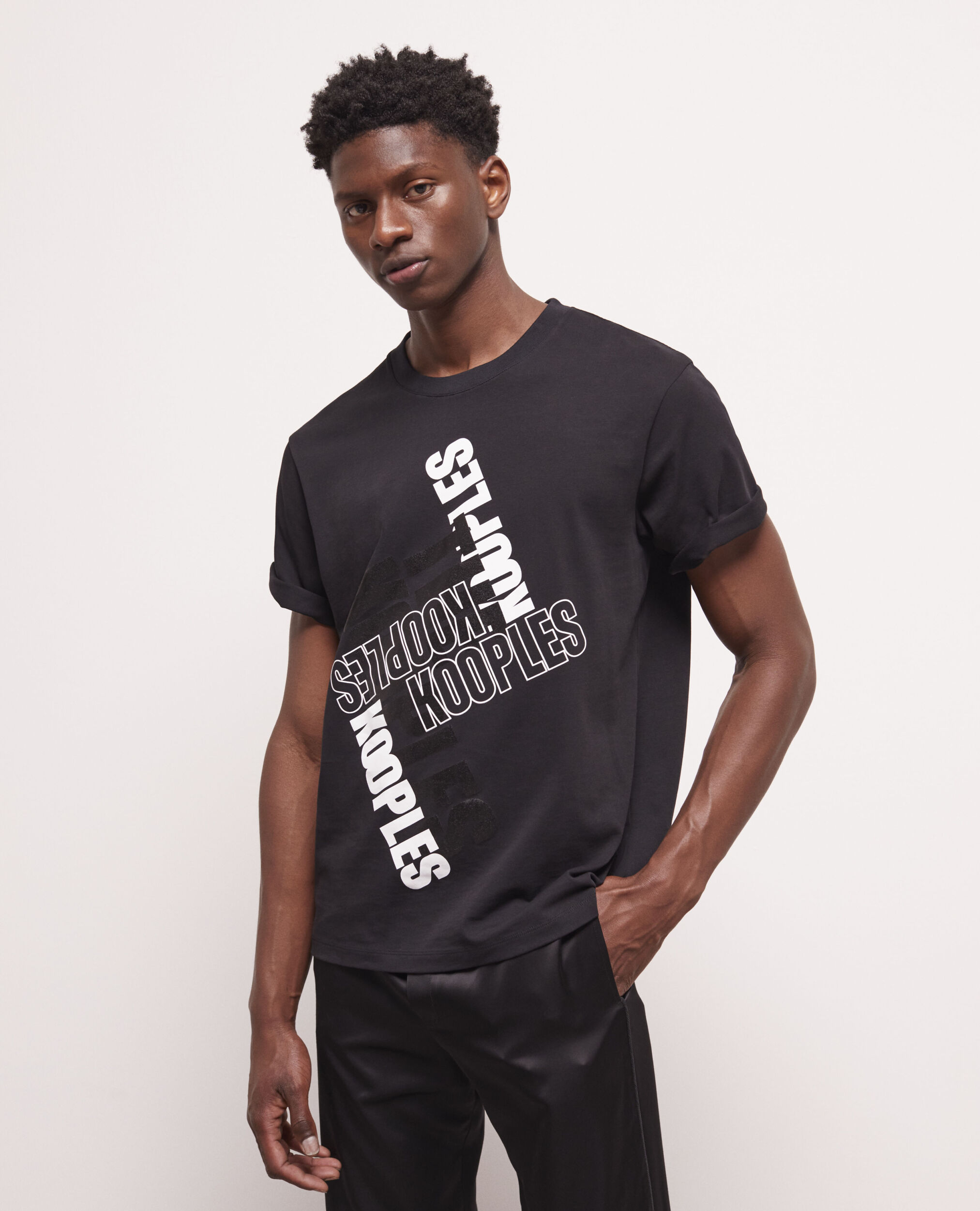 T-shirt logo The Kooples noir