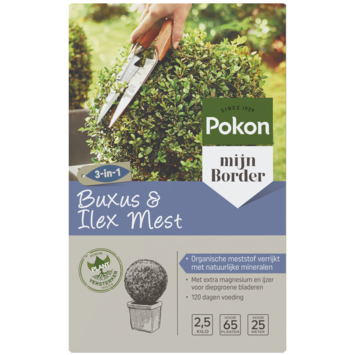 Pokon buxus & ilex mest 2,5 kg