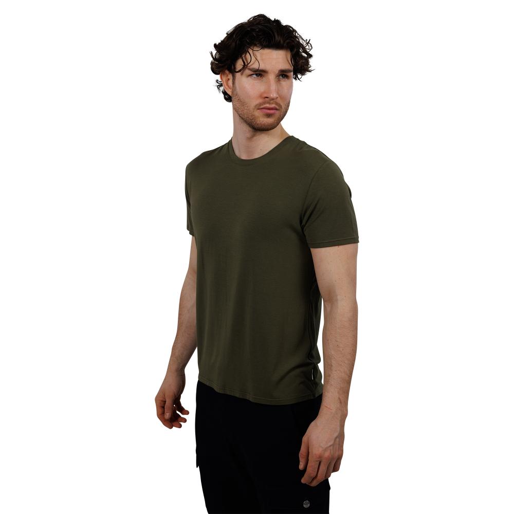 Tufte SoftBoost Crew T-Shirt Olive Night