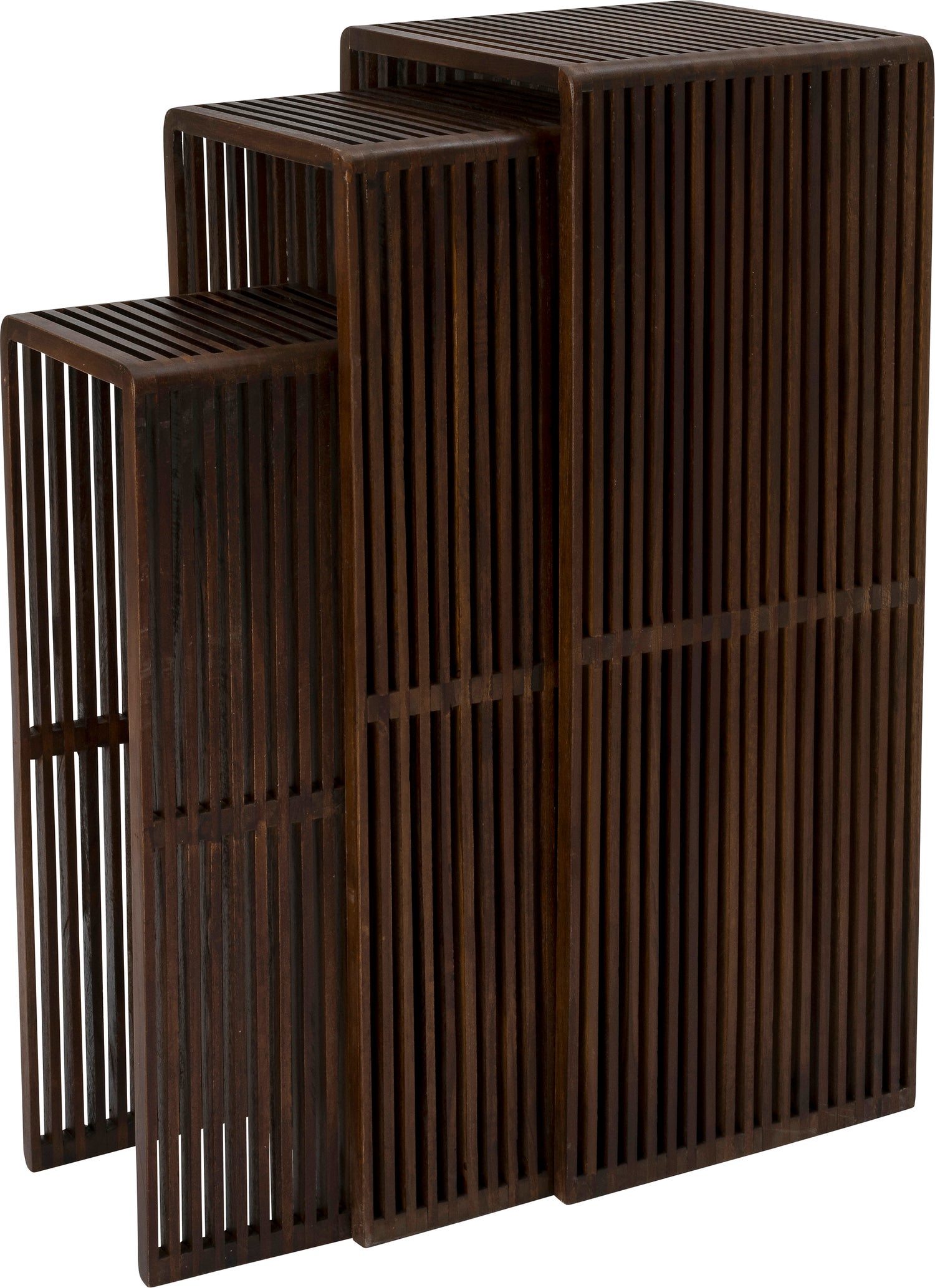 Intratuin bijzettafel Eza bruin 30 x 30 x 85 cm