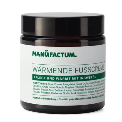Manufactum Wärmende Fußcreme
