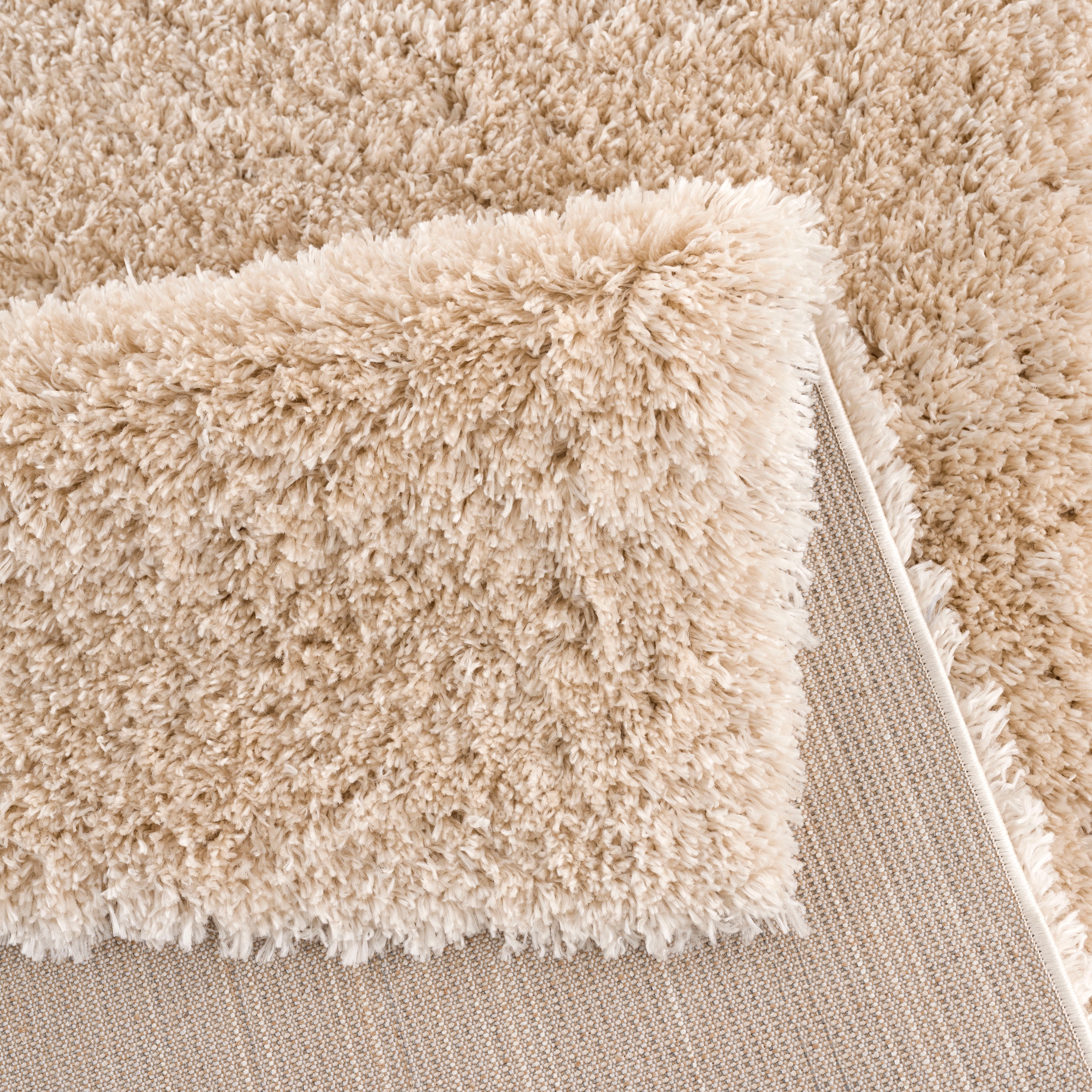 Sanat Hochflor-Teppich »Porto« rechteckig 45 mm Höhe Wohnzimmer, Langflor, Shaggy , auch als Läufer