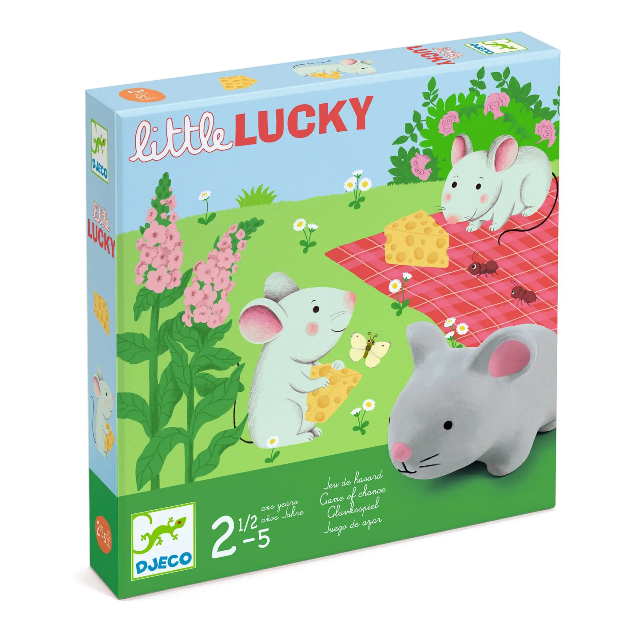 Djeco Jeu de Mémoire - Little Lucky