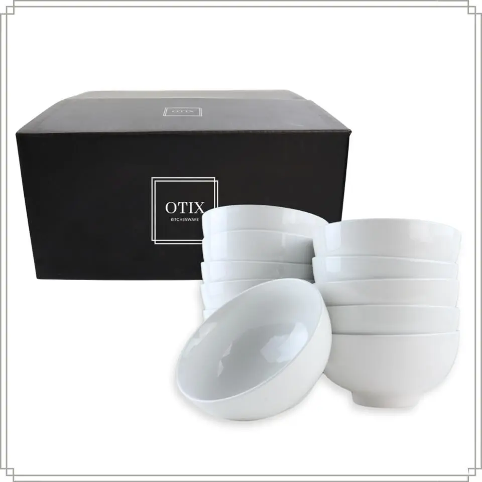 OTIX Pastaborden Bordenset 12 Persoons 20 cm Porselein BIRCH