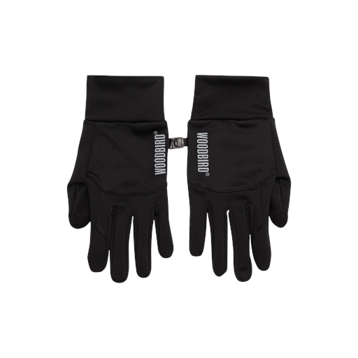 Woodbird Sly Logo Handsker, Black, M/L