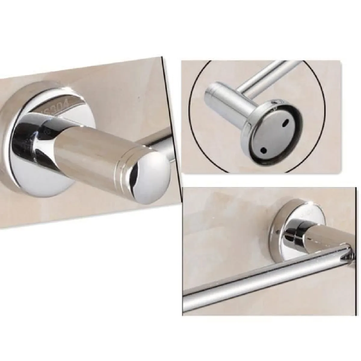 Double Barres Porte-serviettes acier inoxydable