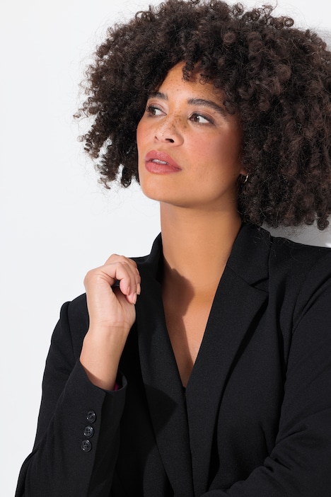 Blazer, Straight Oversized, farbiges Futter