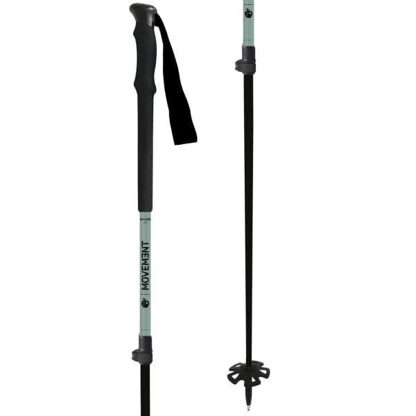 Bâton ski de randonnée MOVEMENT X-PLORE TWO POLES WATER GREEN