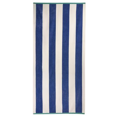 Drap de plage à rayures