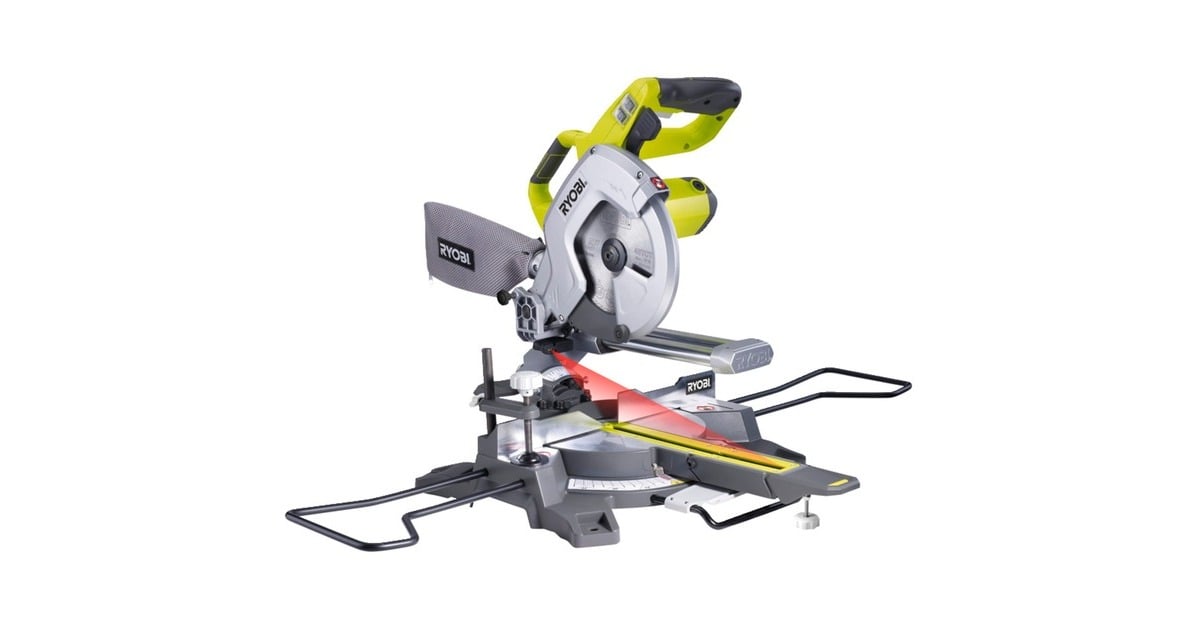 RyobiEMS216L afkort- en verstekzaag  (Groen/grijs)
