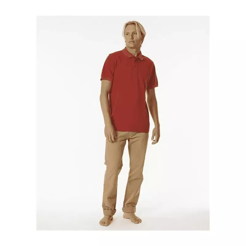 Polo RIPCURL Faded Polo Burnt Red