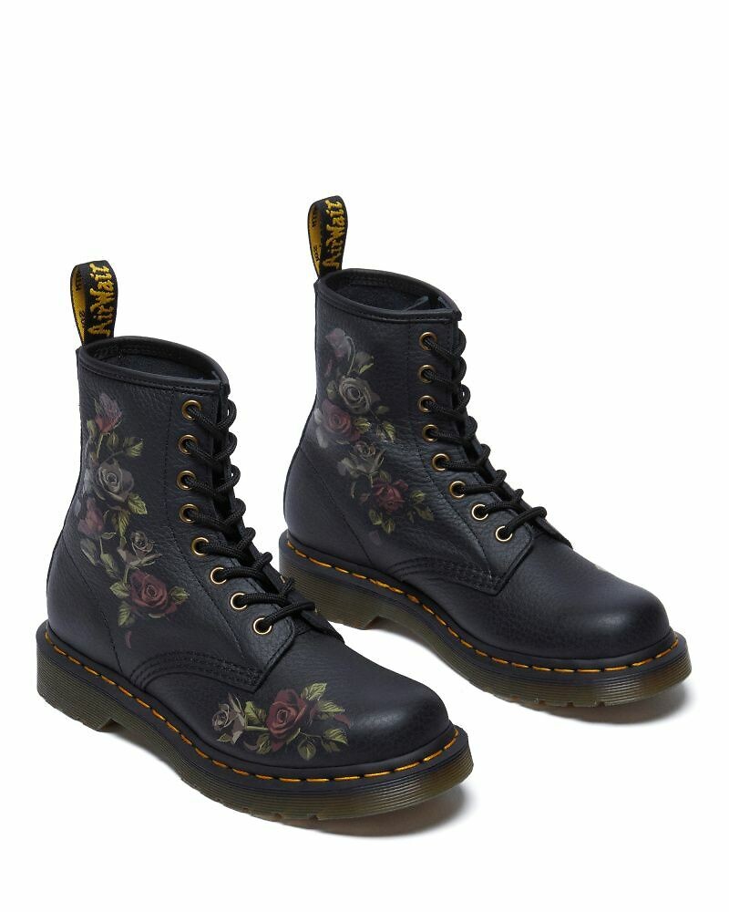 DR. MARTENS<br>Botas de couro Nappa 1460