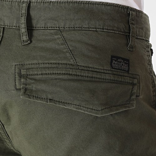 Pantalon Cargo TRO581 Vert Kaki