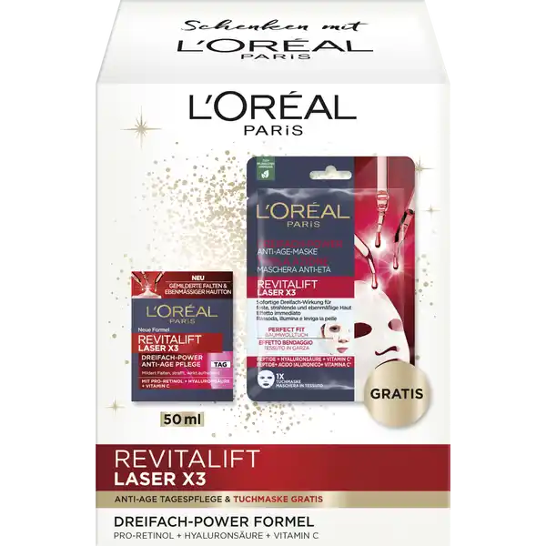 Laser X3 Anti-Age Geschenkset