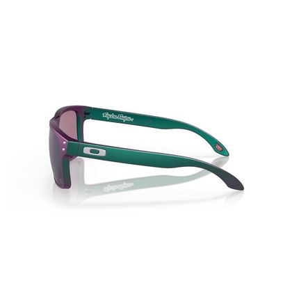 Lunettes de soleil Oakley Holbrook Troy Lee Designs Series - Prizm - Violet / Blanc