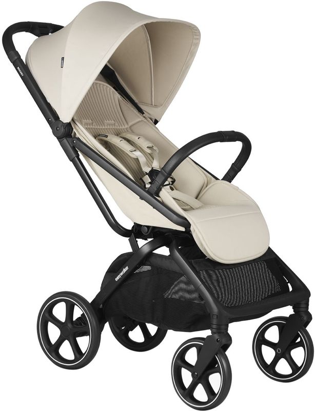 Easywalker - Rockey - Buggy - Grijs - Staal - Automatisch Vouwmechanisme