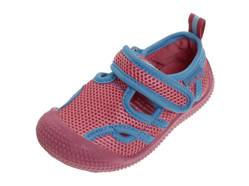 Playshoes Badeschuhe Sandale Pink/Türkis Gr. 20-21 Aqua-Sandale für Kinder