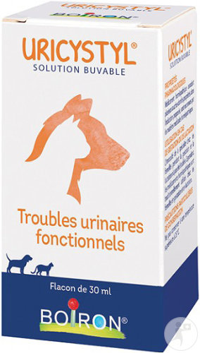 Boiron Uricistyl Solution Buvable Troubles Urinaires Fonctionnels Chiens Et Chats Flacon 30ml