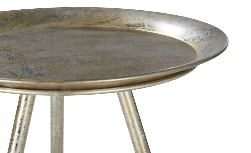 Beistelltisch Kea 38 cm Goldfarben