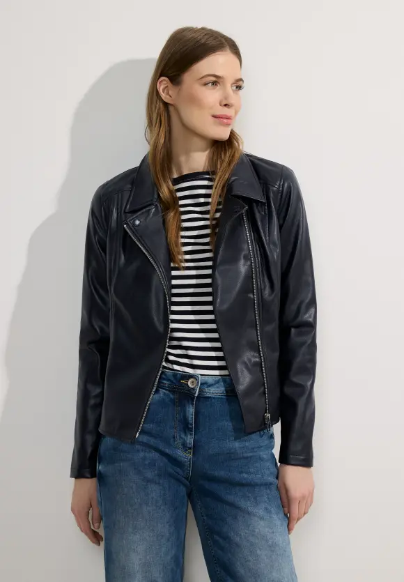 Coole Bikerjacke - universal blue