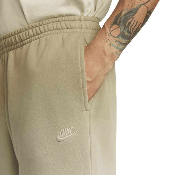 Nike sportswear french terry dip dyed shorts Khaki/rattan