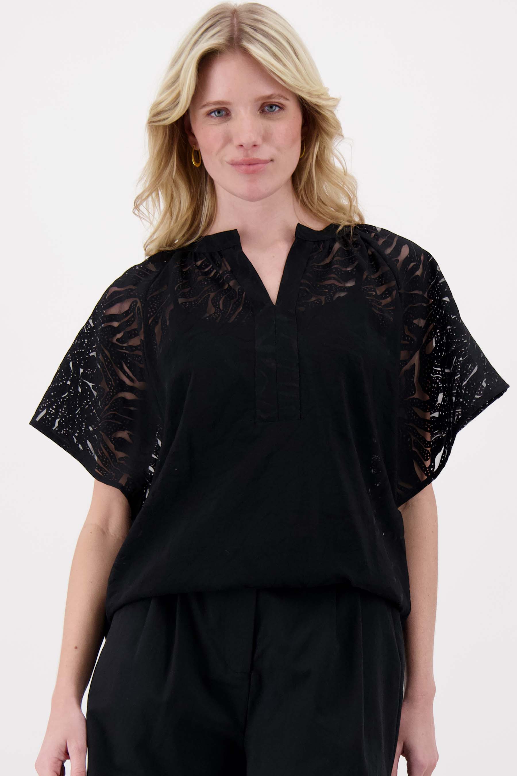 organza top raglan