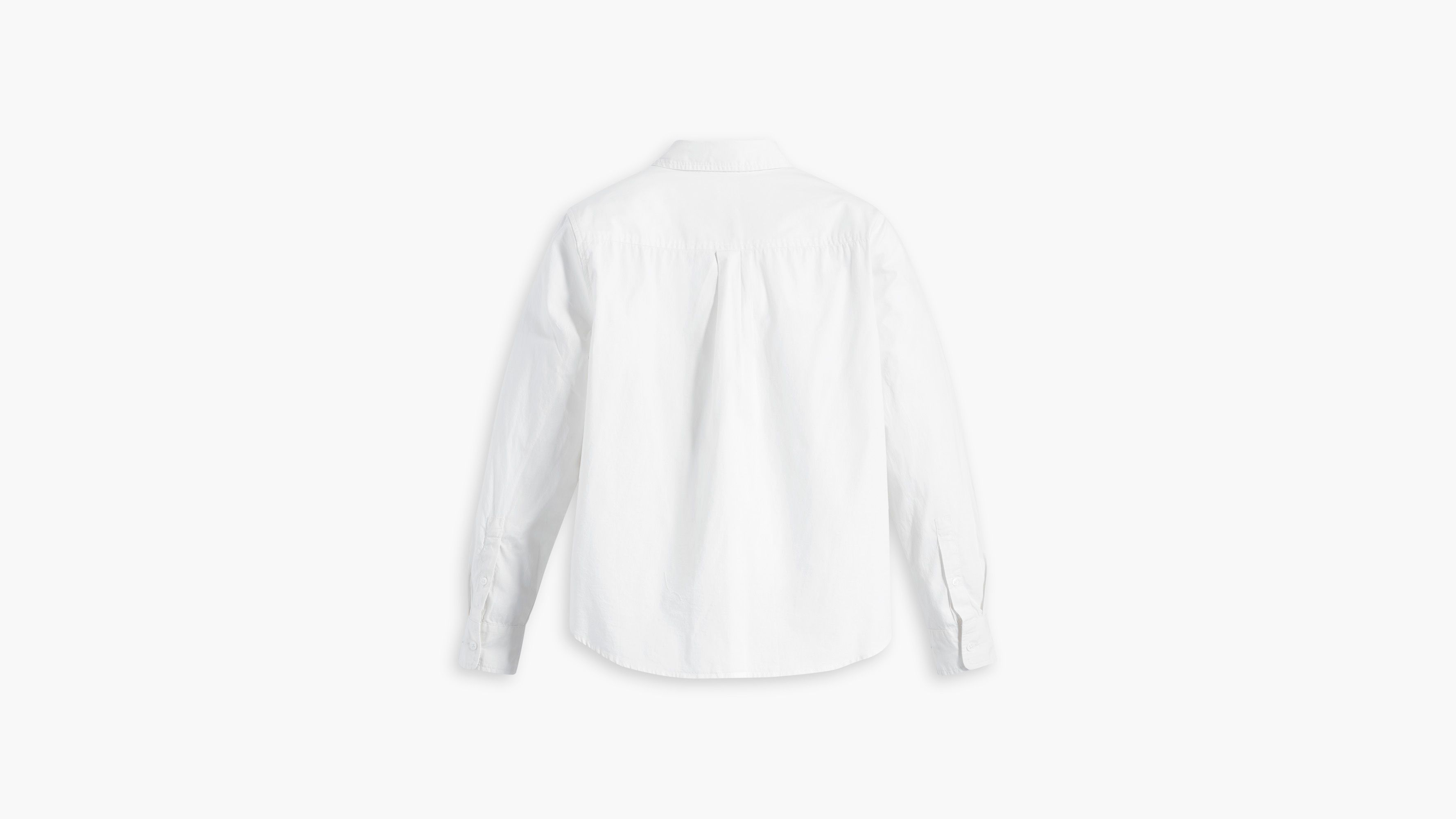 Classic Shirt - Bright White Plus Poplin - White