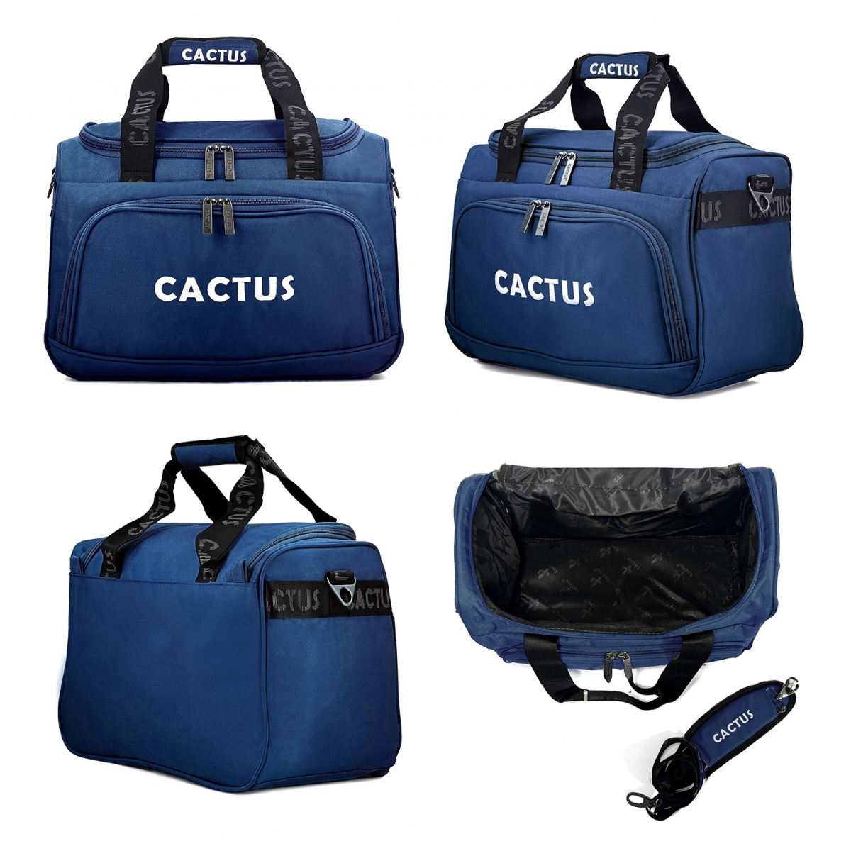 Cactus Sac de voyage 20L week-end et sport Cactus polyester format Ryan Air sans roulettes